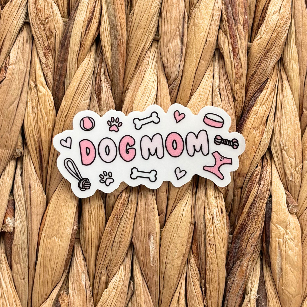 The Dog Mom Sticker